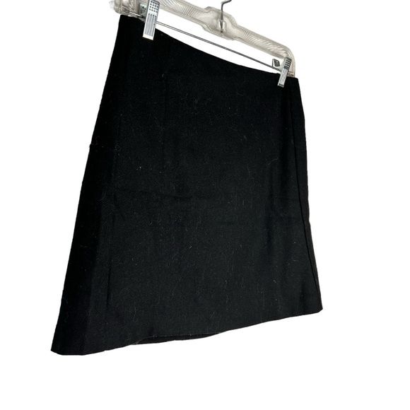 MNG Wool Blend Black‎ Skirt - Picture 1 of 4